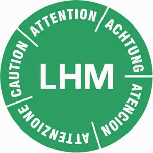 LHM sticker A type algemeen
