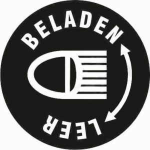 Koplamphoogteregeling sticker 2CV (Duitsland)