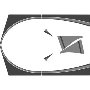 Stickerset 2CV Charleston – Gris Nocture / Gris Cormoran (volledig gespoten carrosserie)