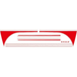 Stickerset Dolly - Vallelunga Rood