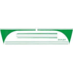 Stickerset Dolly - groen/wit - 2CV