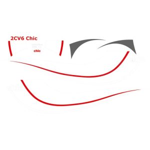 Chique Stickerset - 2CV
