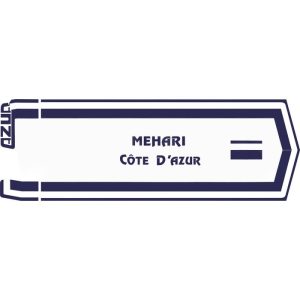 Stickerset Mehari Azur