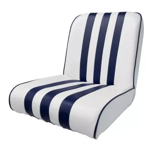 Bekleding stoel voor Méhari wit-blauw