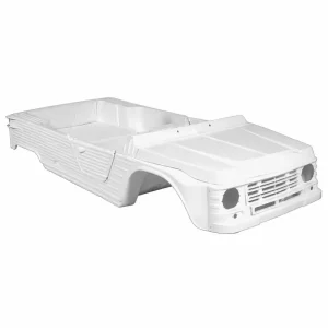 Carrosserie van de Méhari, nieuw model, dashboard van het oude model, 4 zitplaatsen - ASA Azure White