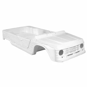 Nieuw model Méhari carrosserie zonder spoilers, 4 zitplaatsen - ASA Azure White
