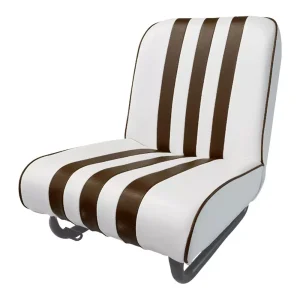 Méhari voorstoelbekleding - wit/bruin