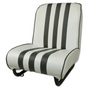 Méhari bekleding voorstoelen - wit/grijs