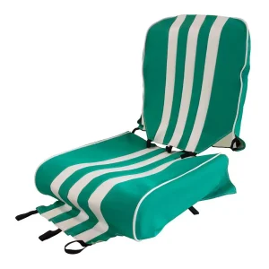 Méhari voorstoelbekleding - groen/wit