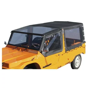 Méhari originele softtop panoramadak - zwart